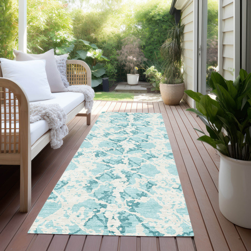 addison chantille acn969 teal rug