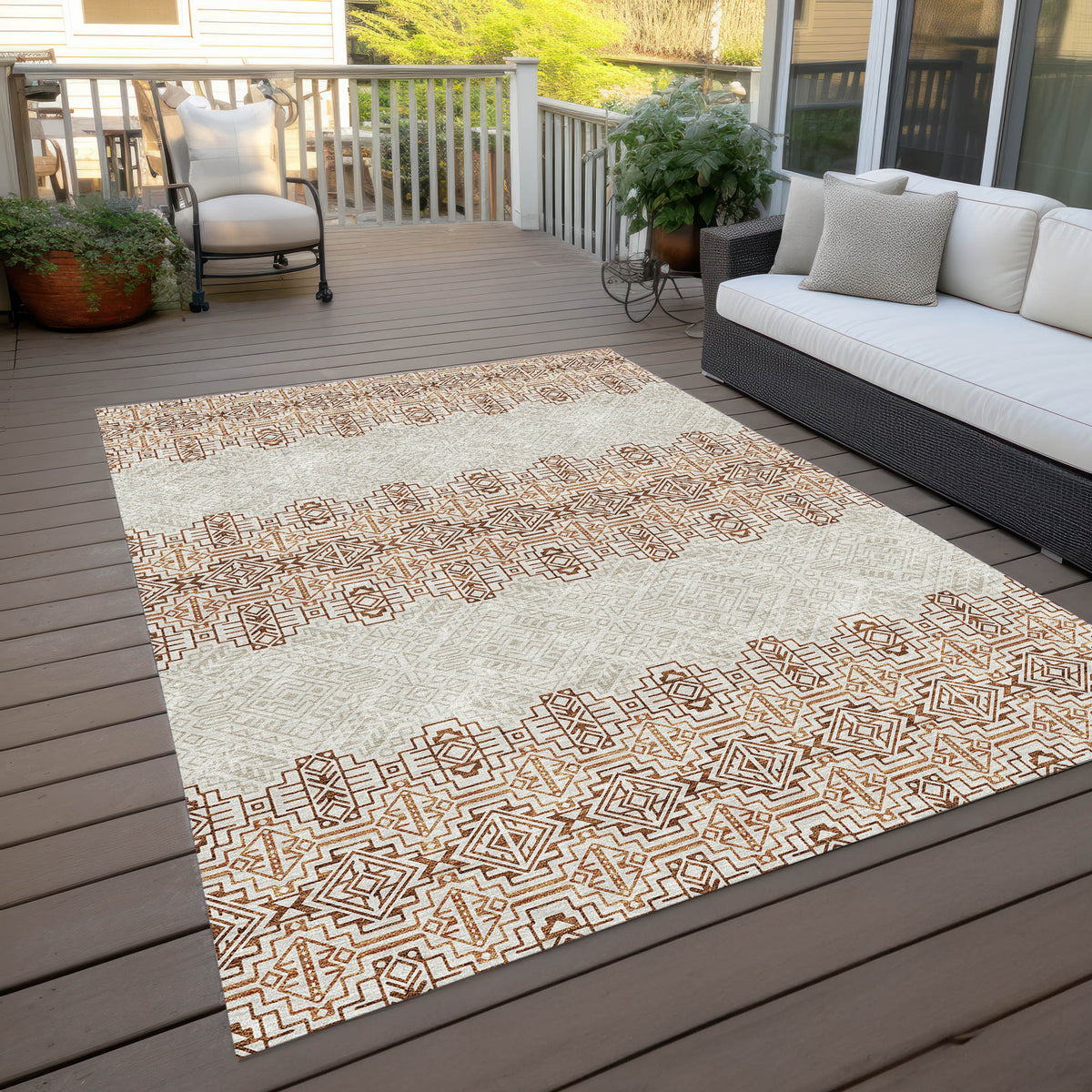 addison chantille acn970 paprika rug