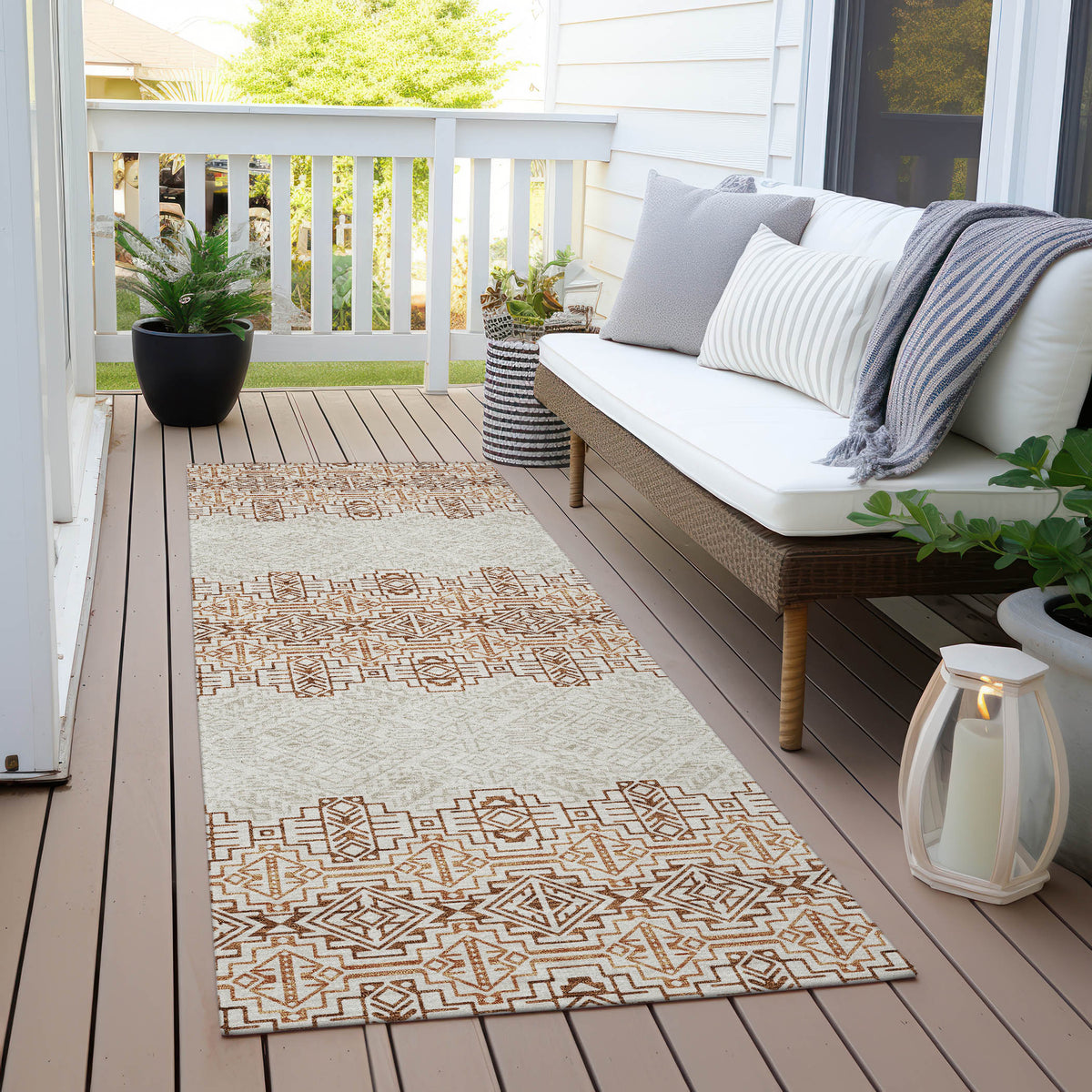 addison chantille acn970 paprika rug