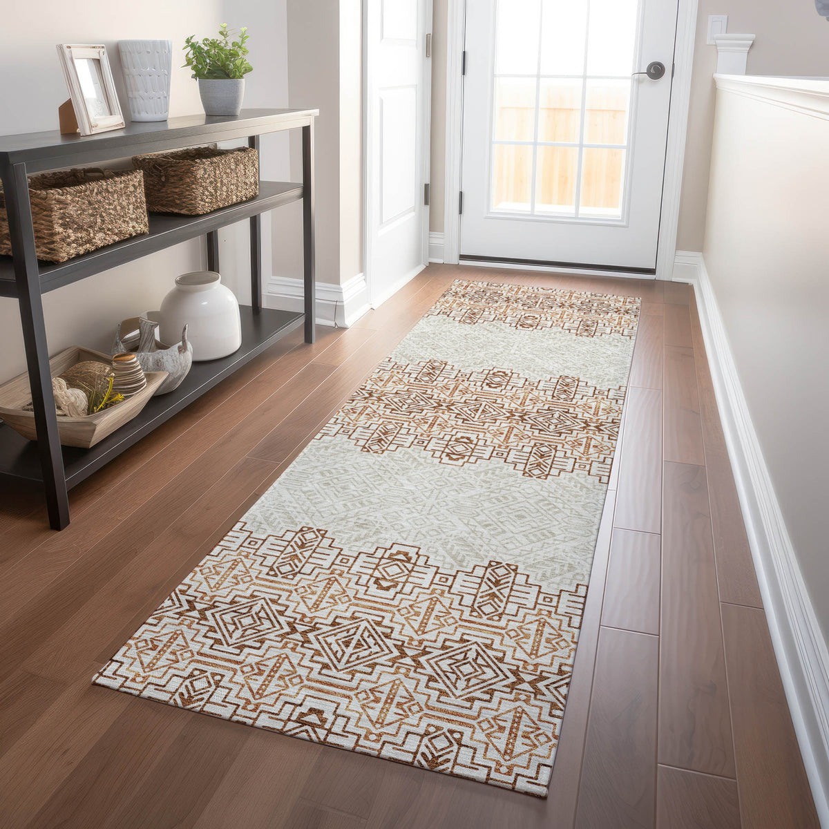 addison chantille acn970 paprika rug