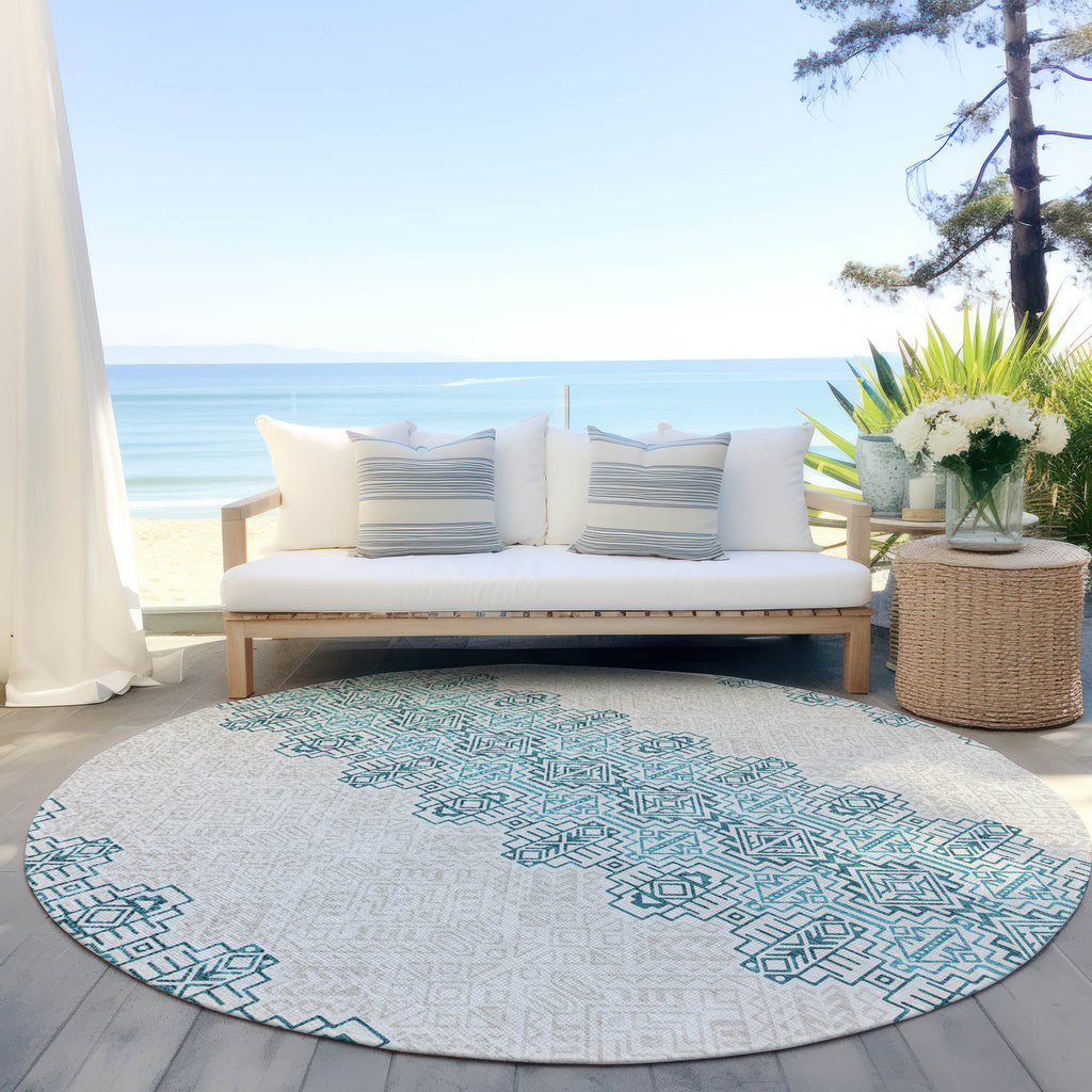 addison chantille acn970 teal rug