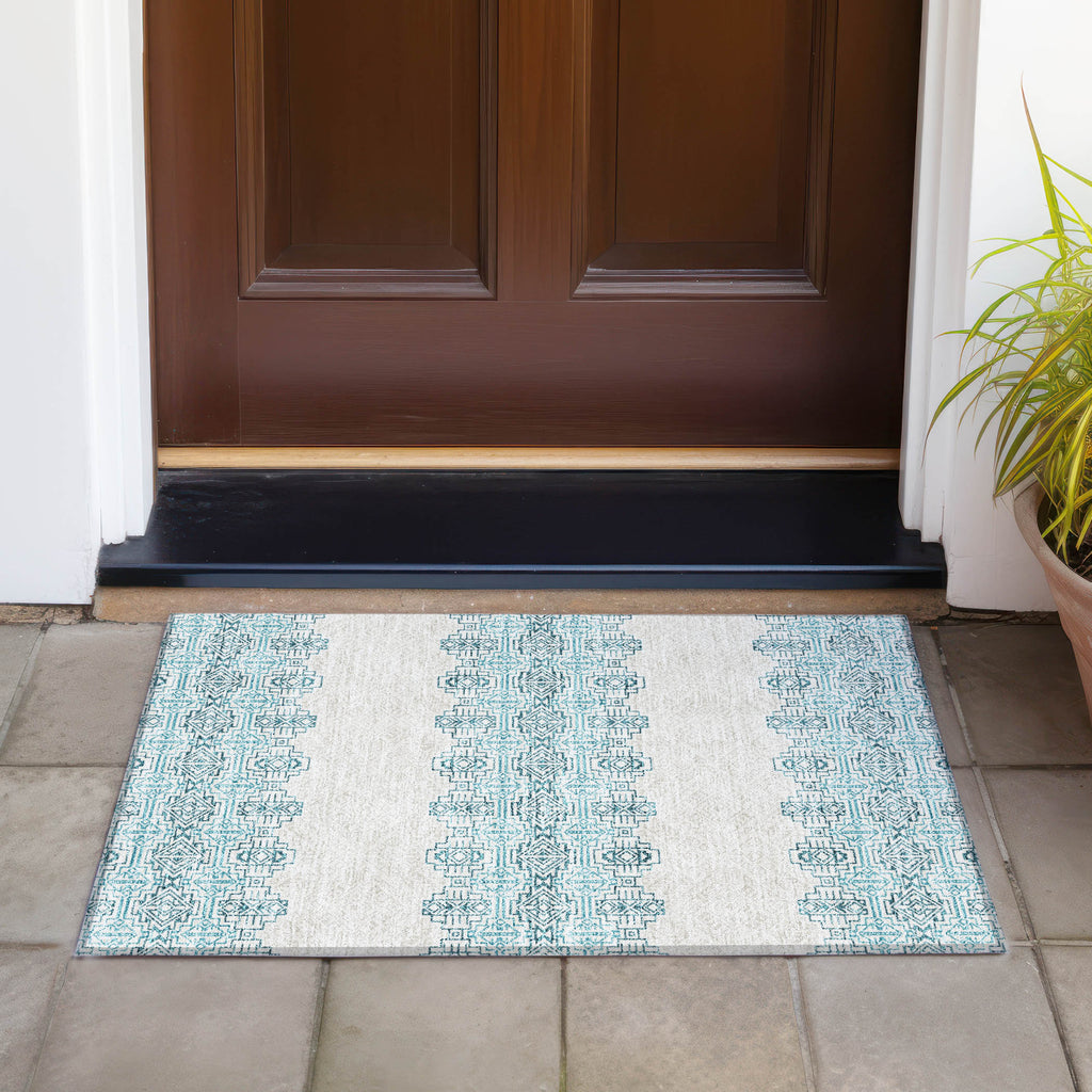 addison chantille acn970 teal rug