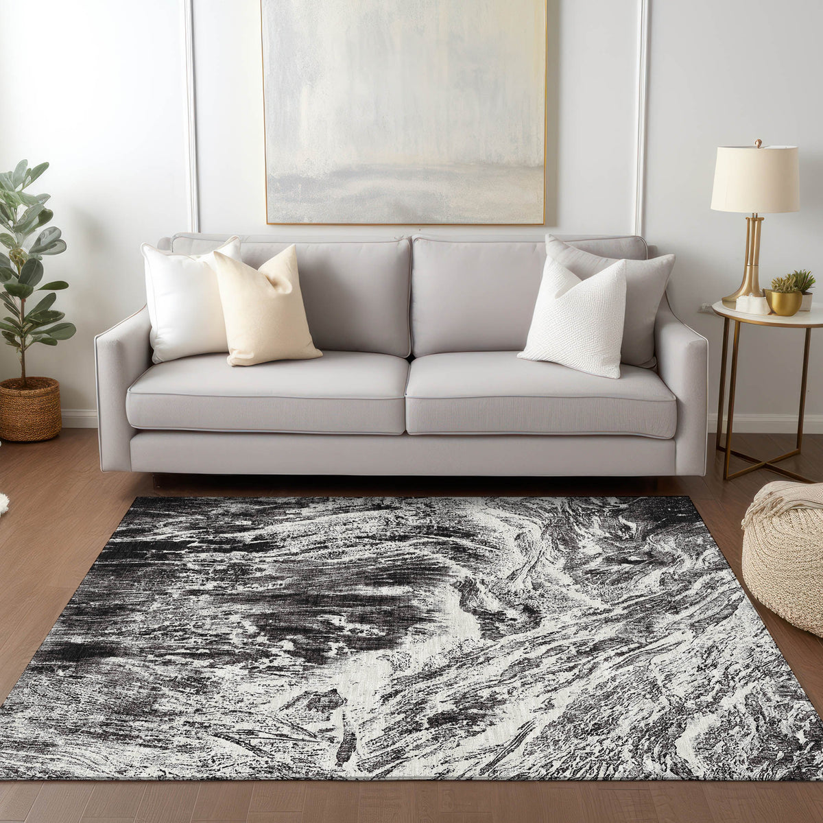addison chantille acn971 black rug