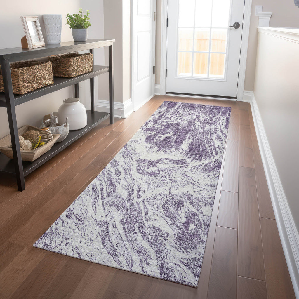 addison chantille acn971 purple rug