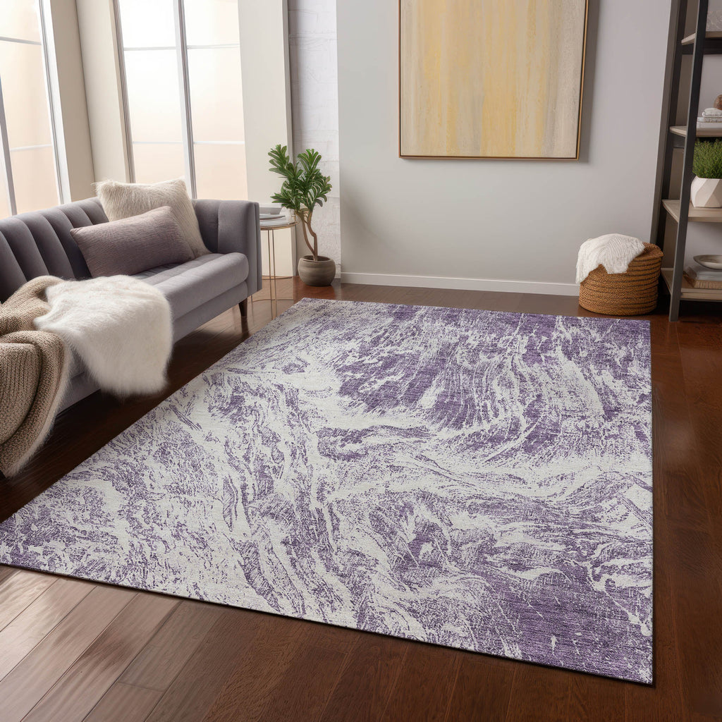 addison chantille acn971 purple rug