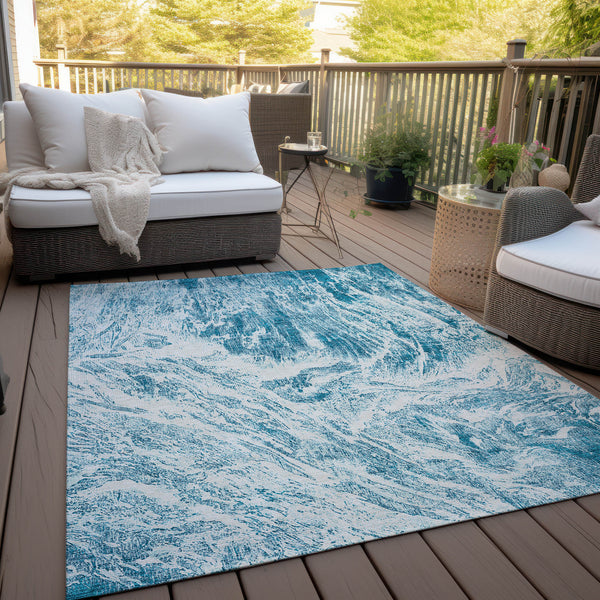 addison chantille acn971 teal rug