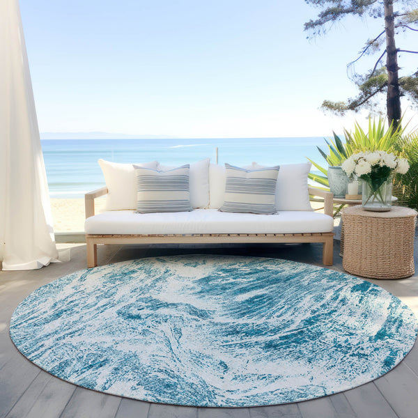 addison chantille acn971 teal rug