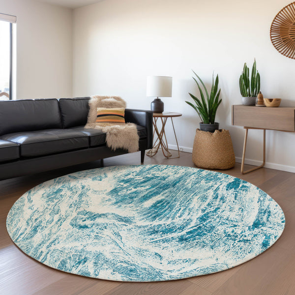 addison chantille acn971 teal rug
