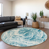 addison chantille acn971 teal rug
