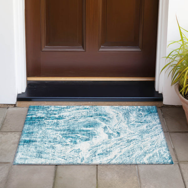 addison chantille acn971 teal rug