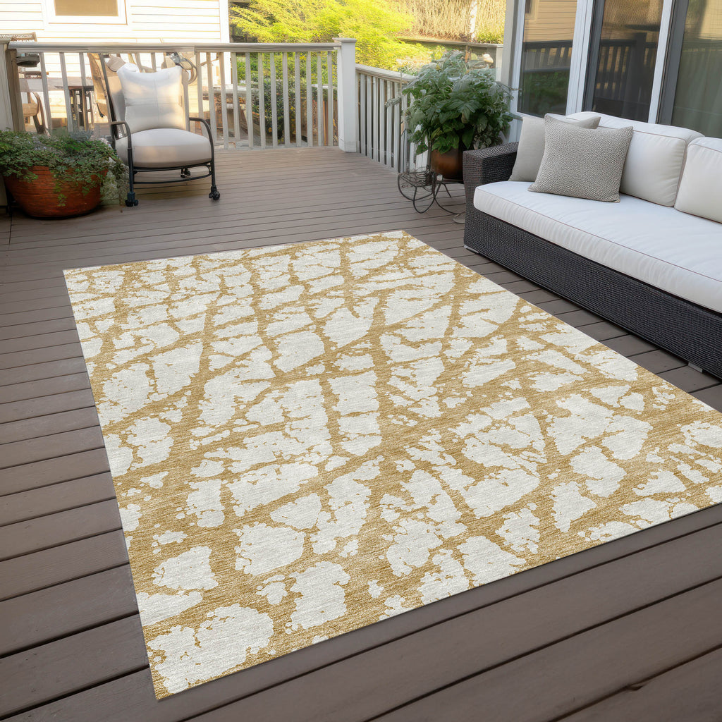 addison chantille acn972 gold rug