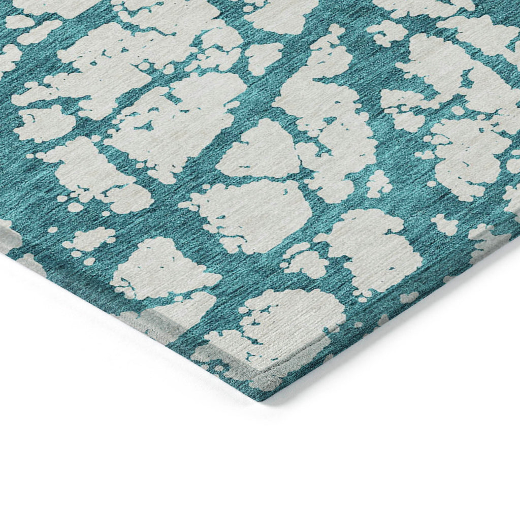 addison chantille acn972 teal rug