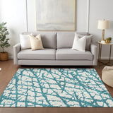 addison chantille acn972 teal rug