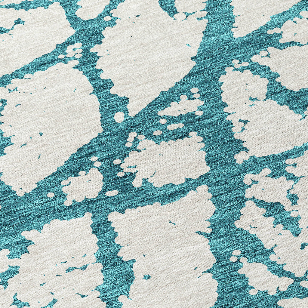 addison chantille acn972 teal rug
