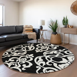 addison chantille acn973 black rug