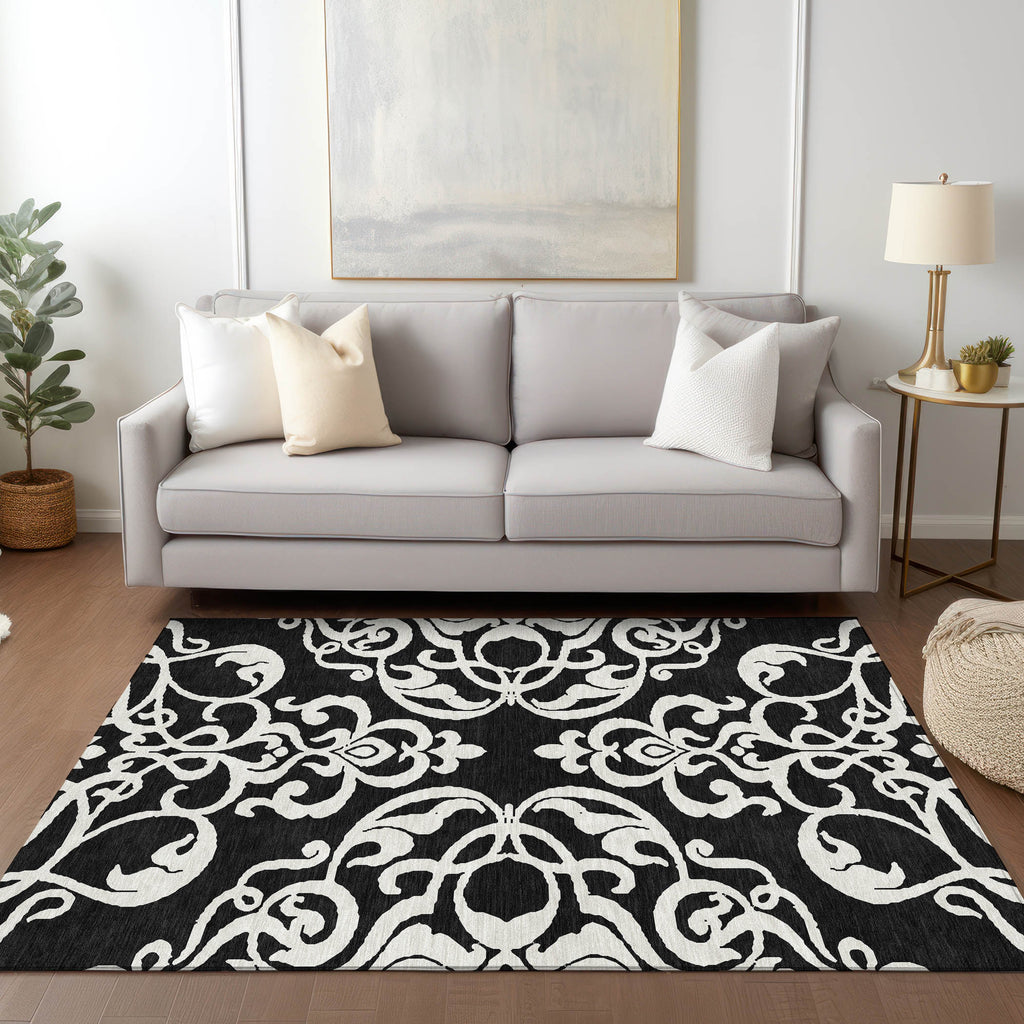 addison chantille acn973 black rug