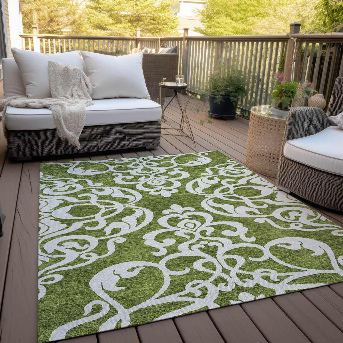 addison chantille acn973 green rug