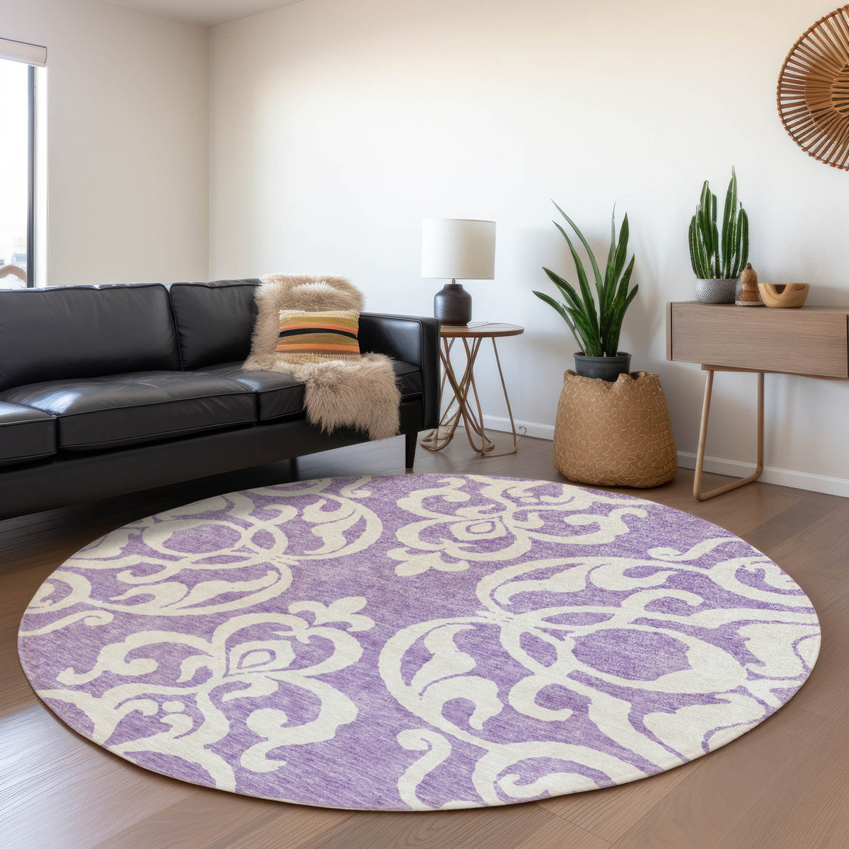addison chantille acn973 purple rug