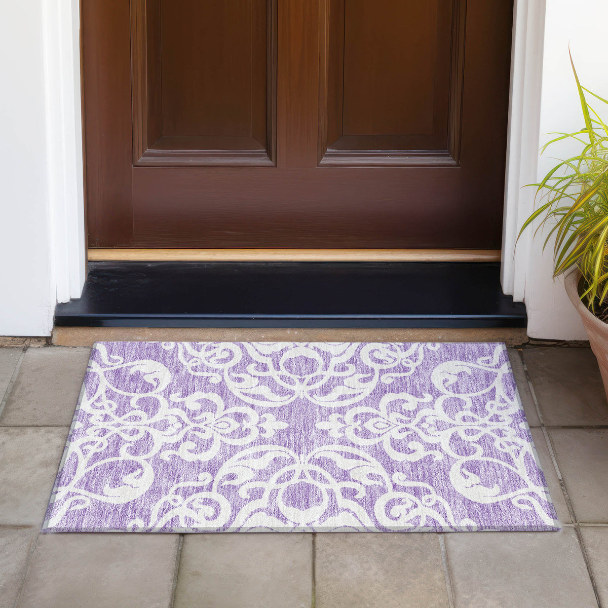 addison chantille acn973 purple rug
