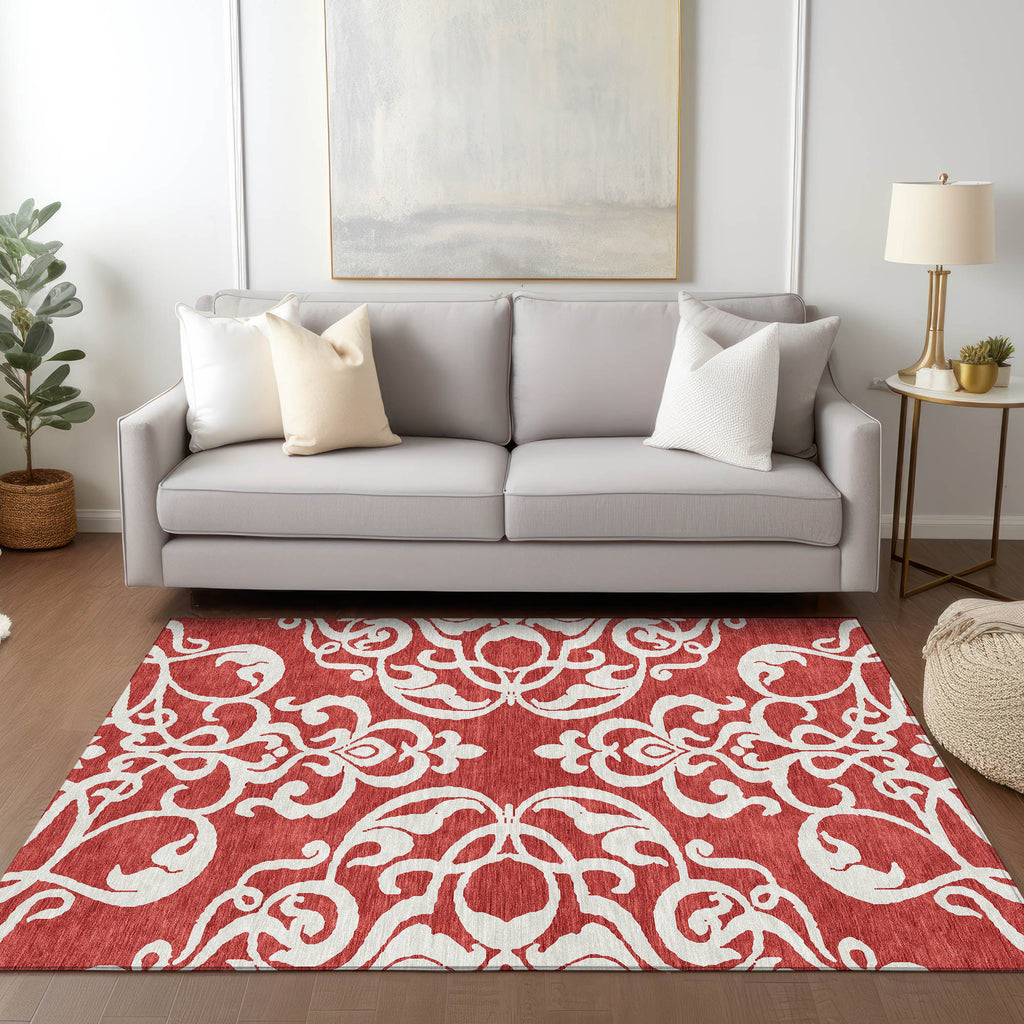 addison chantille acn973 red rug