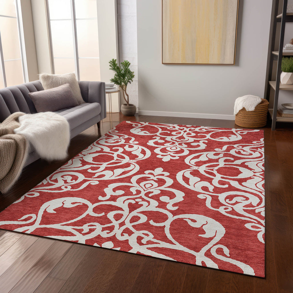 addison chantille acn973 red rug