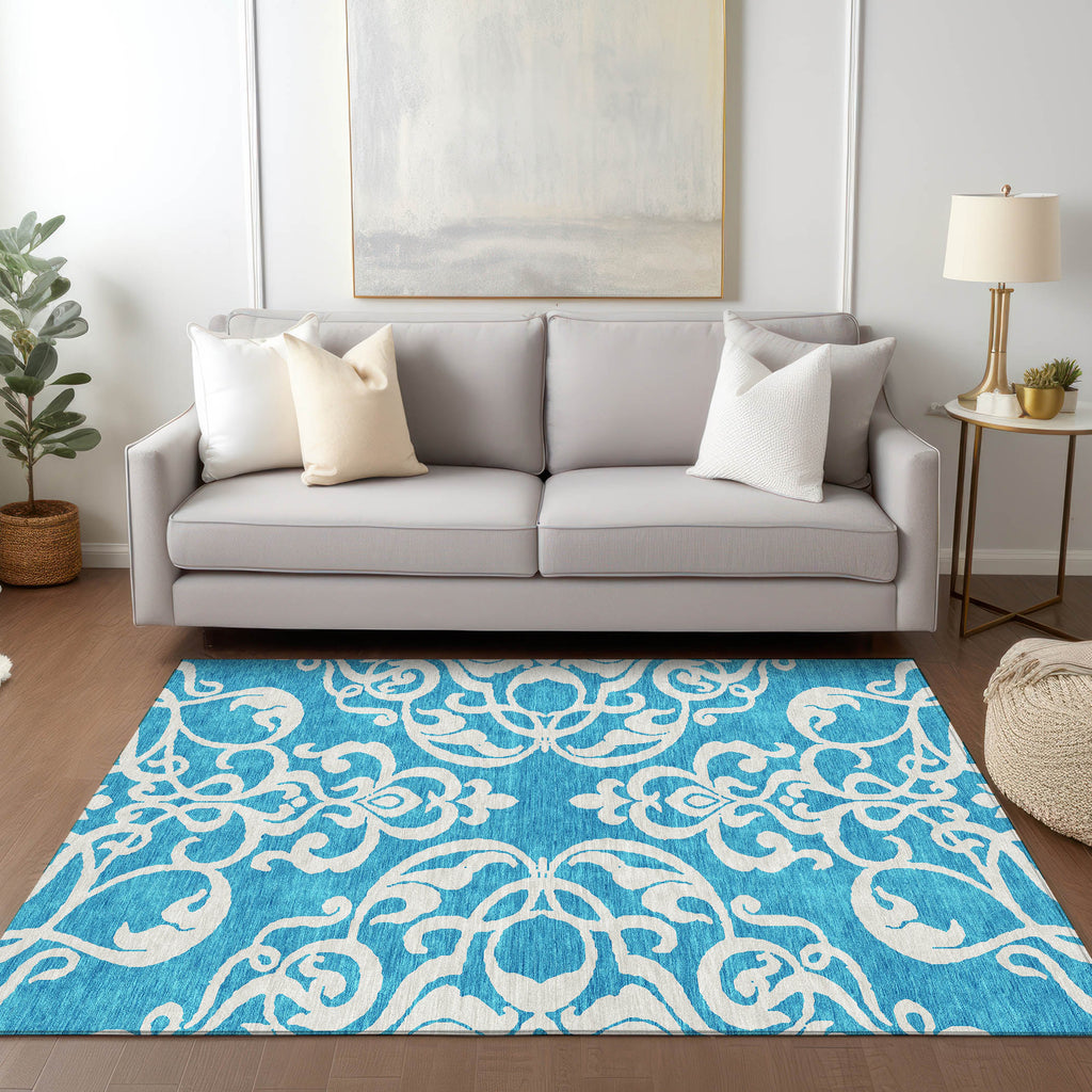 addison chantille acn973 turquoise rug