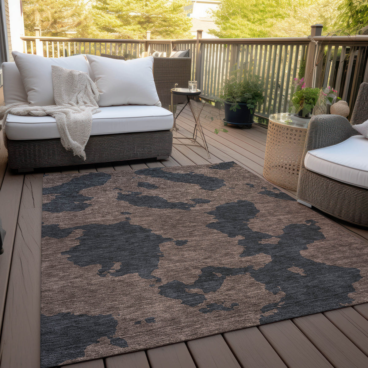 addison chantille acn975 chocolate rug