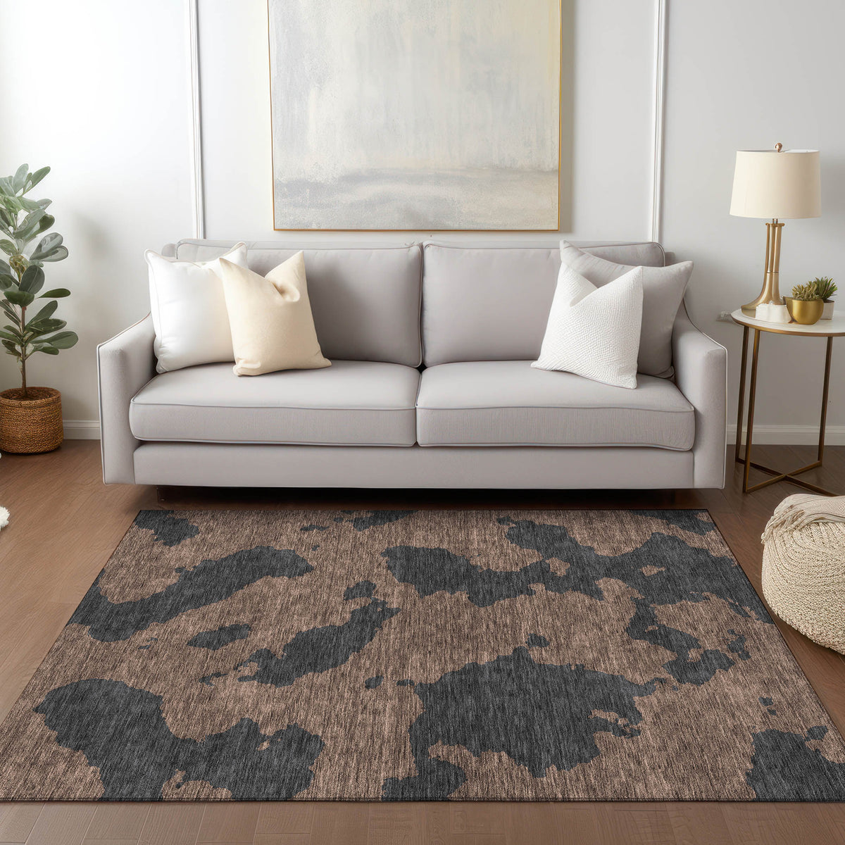 addison chantille acn975 chocolate rug