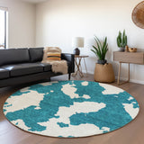addison chantille acn975 teal rug