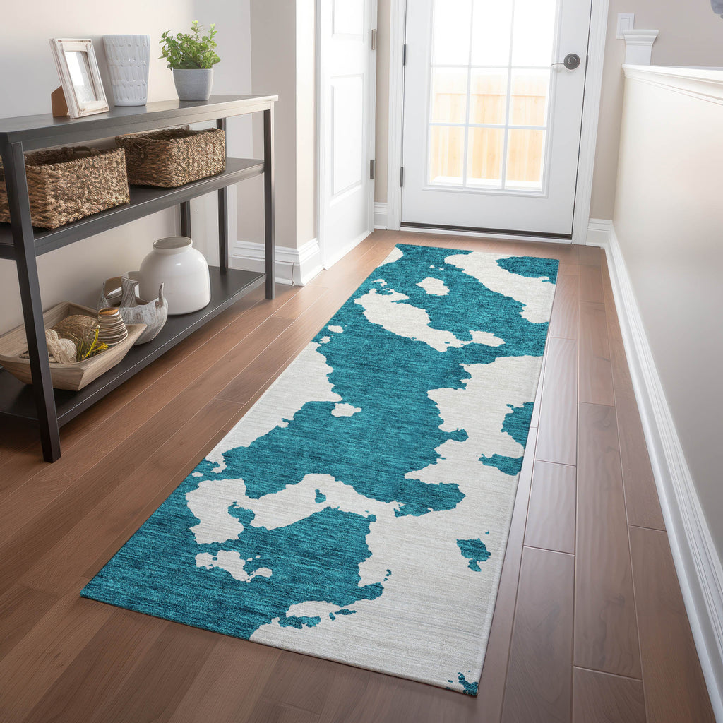 addison chantille acn975 teal rug