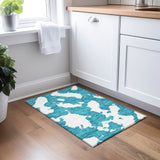 addison chantille acn975 teal rug