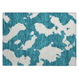 addison chantille acn975 teal rug