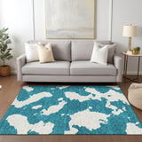 addison chantille acn975 teal rug