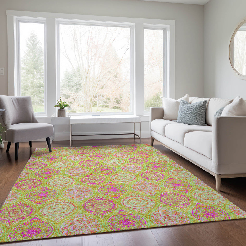 addison chantille acn976 lime rug