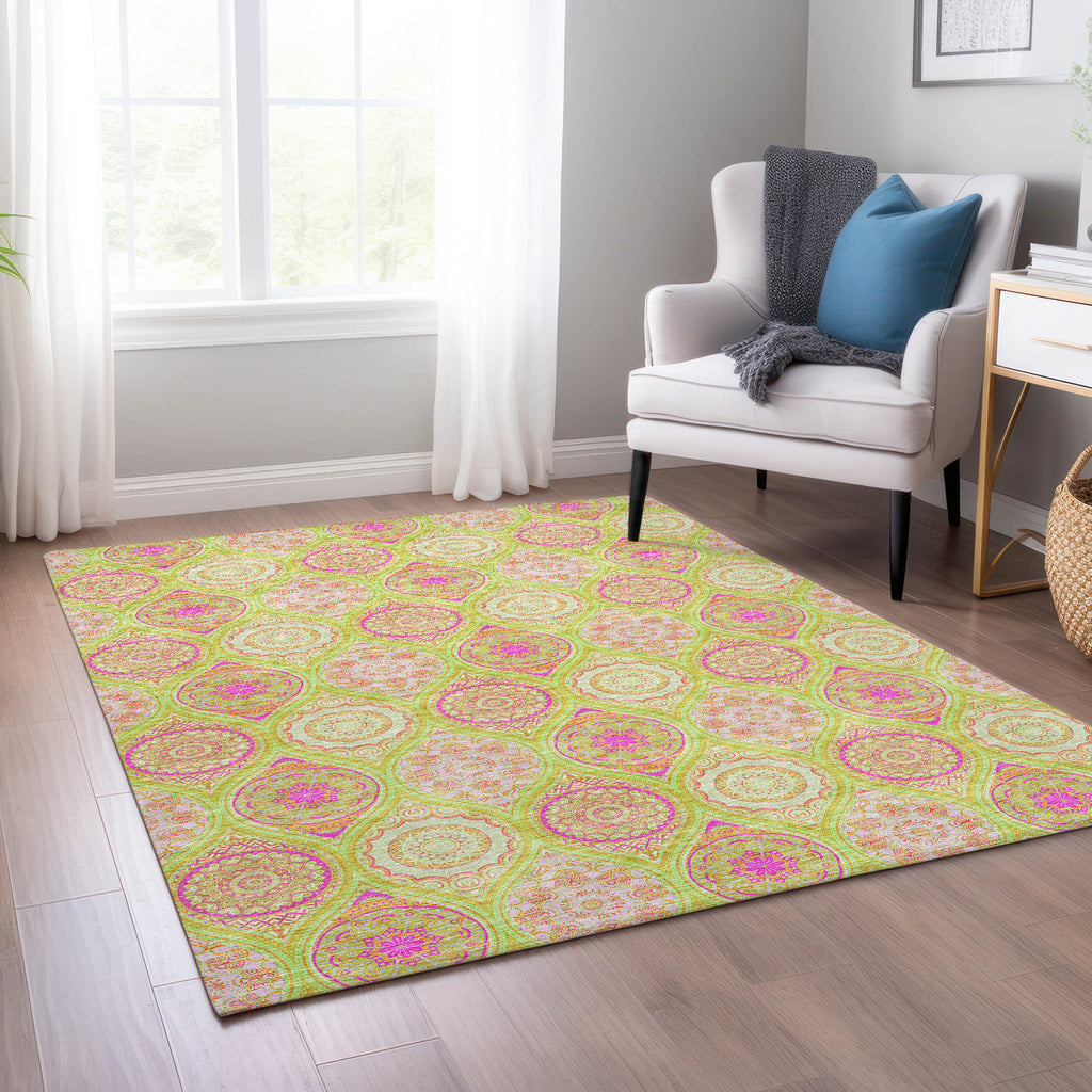 addison chantille acn976 lime rug