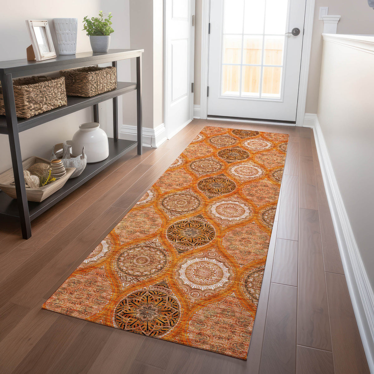 addison chantille acn976 orange rug