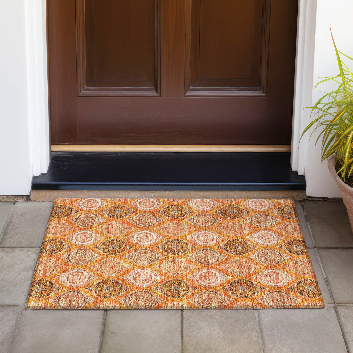 addison chantille acn976 orange rug
