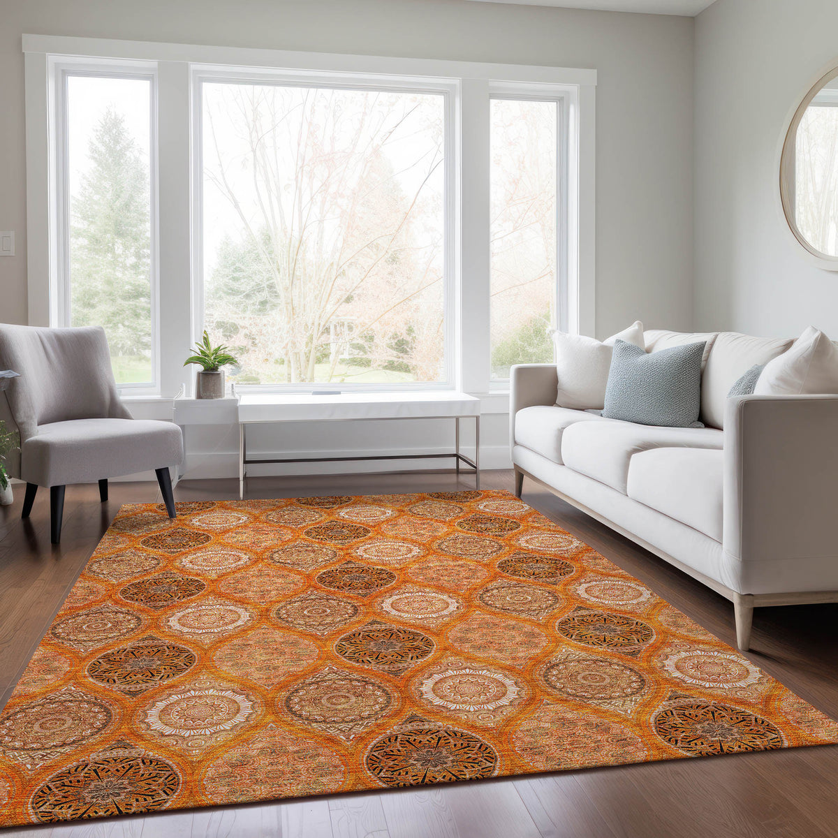 addison chantille acn976 orange rug