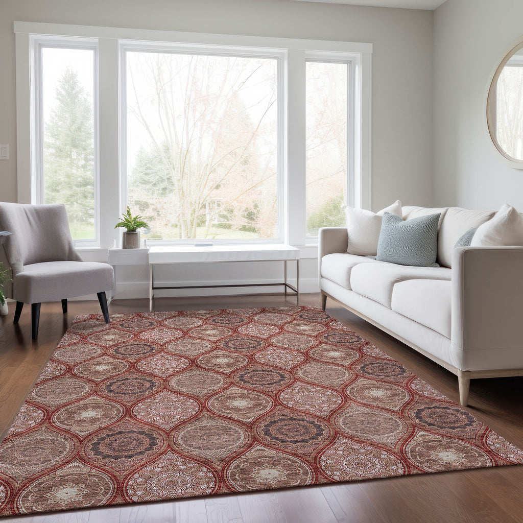 addison chantille acn976 paprika rug
