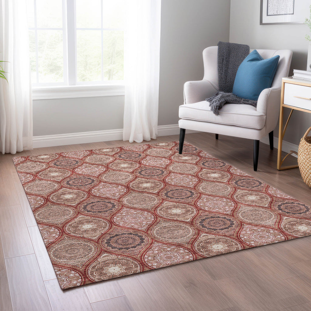 addison chantille acn976 paprika rug