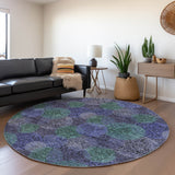 addison chantille acn977 purple rug