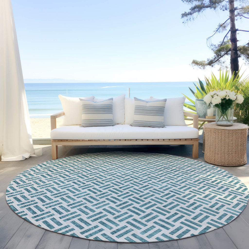 addison chantille acn978 teal rug