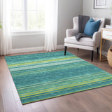 addison chantille acn979 teal rug