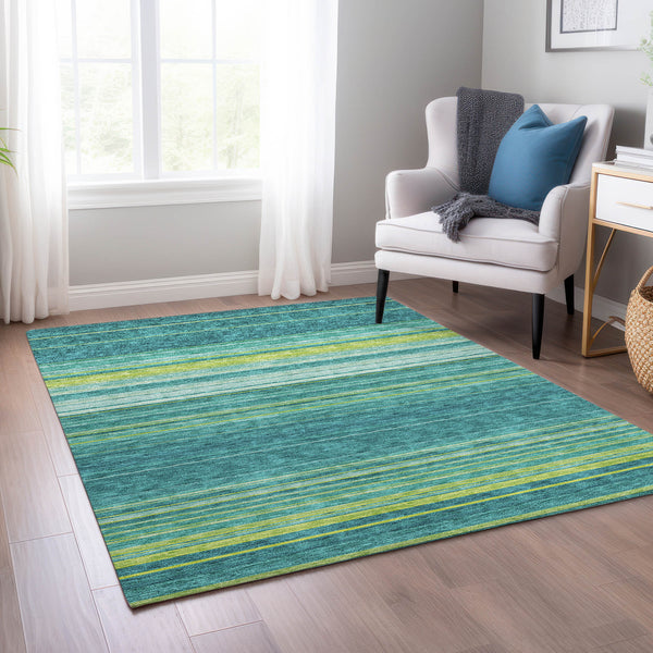 addison chantille acn979 teal rug