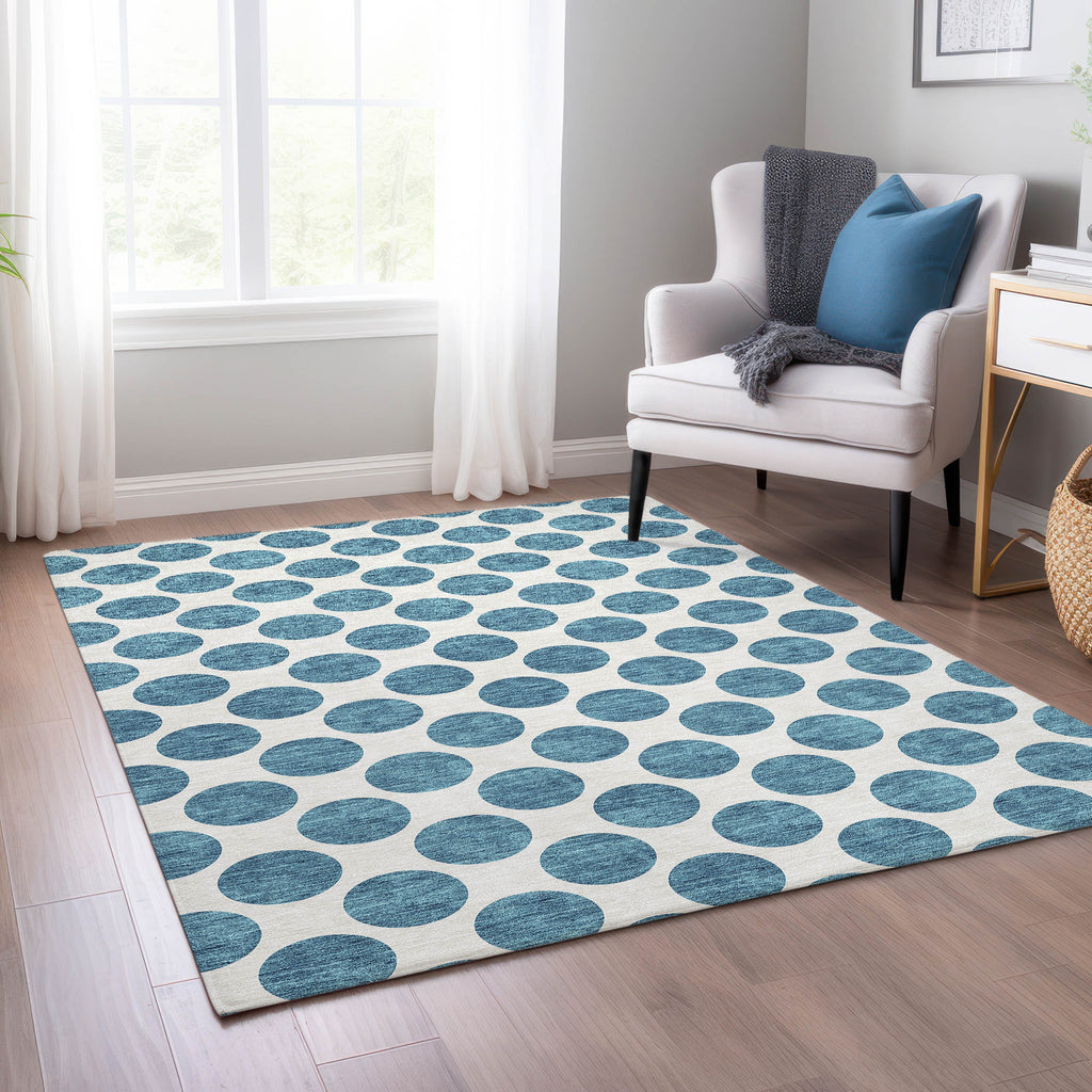 addison chantille acn980 teal rug