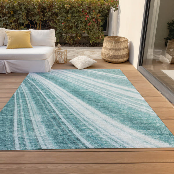 addison chantille acn981 teal rug
