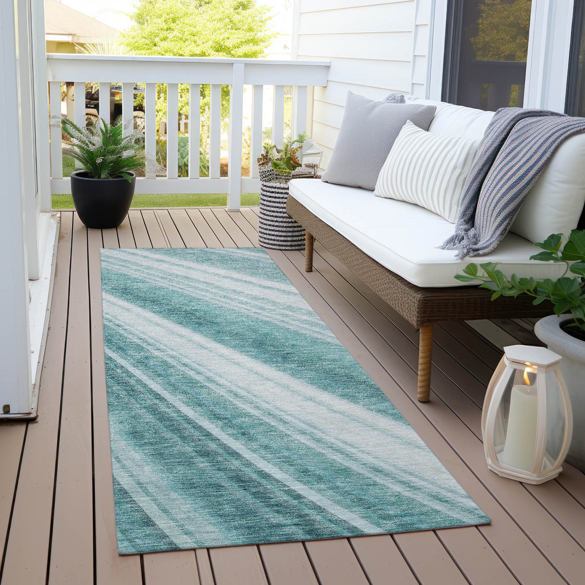 addison chantille acn981 teal rug