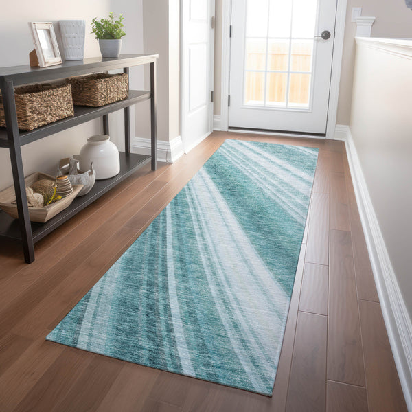 addison chantille acn981 teal rug