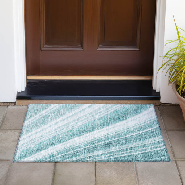 addison chantille acn981 teal rug