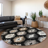 addison chantille acn983 black rug